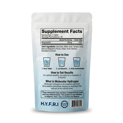 Hyfri Hydrogen Water Tablets